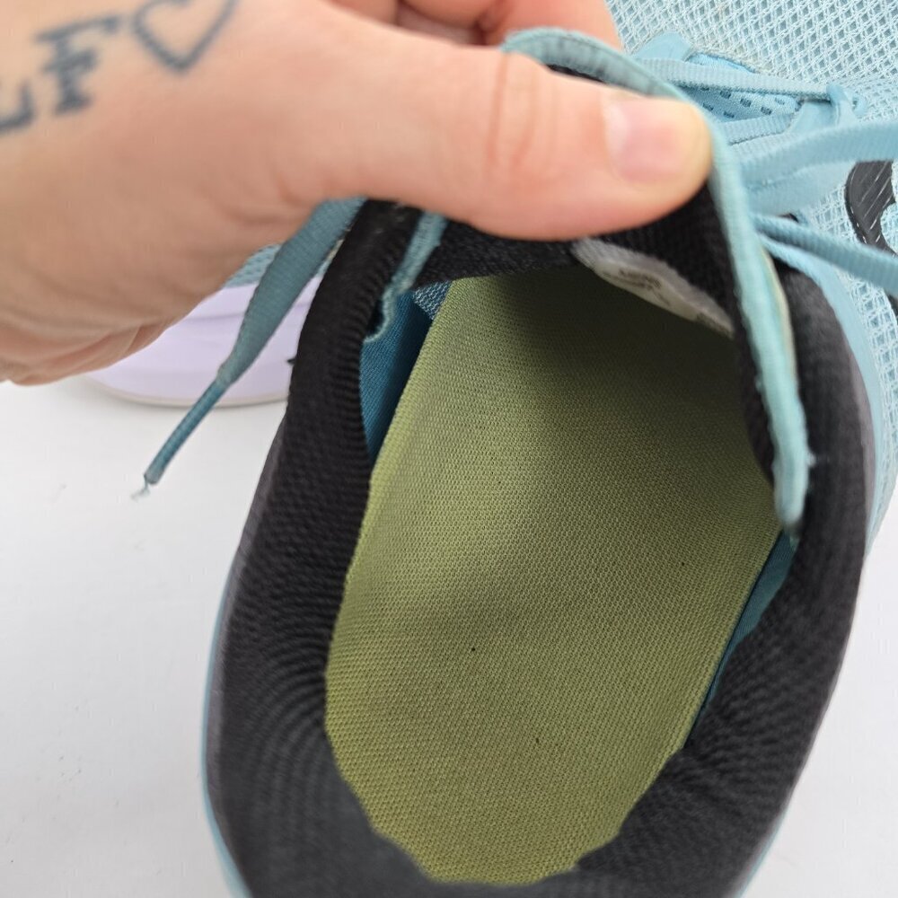 Saucony | Axon 'Tide Black' teal blue running low-top sneakers | MENS 10 - Picture 4 of 9